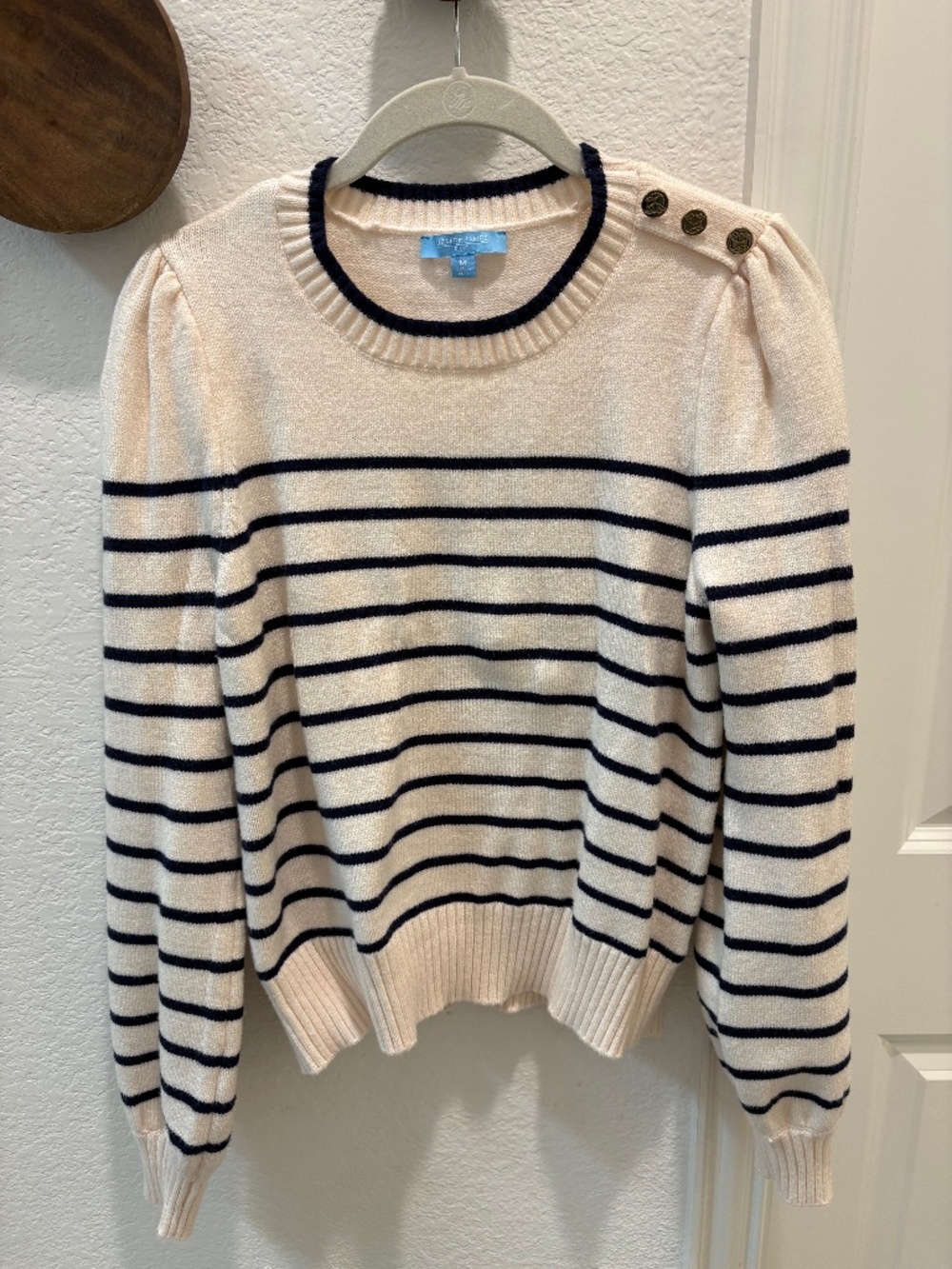 Draper James RSVP Nautical Sweater M
